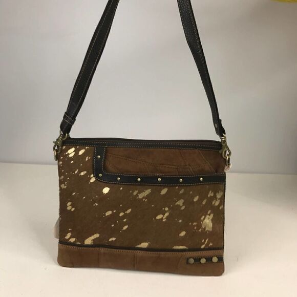 Vaan Ranger Rawhide Leather Xbody NWT - Picture 1 of 9